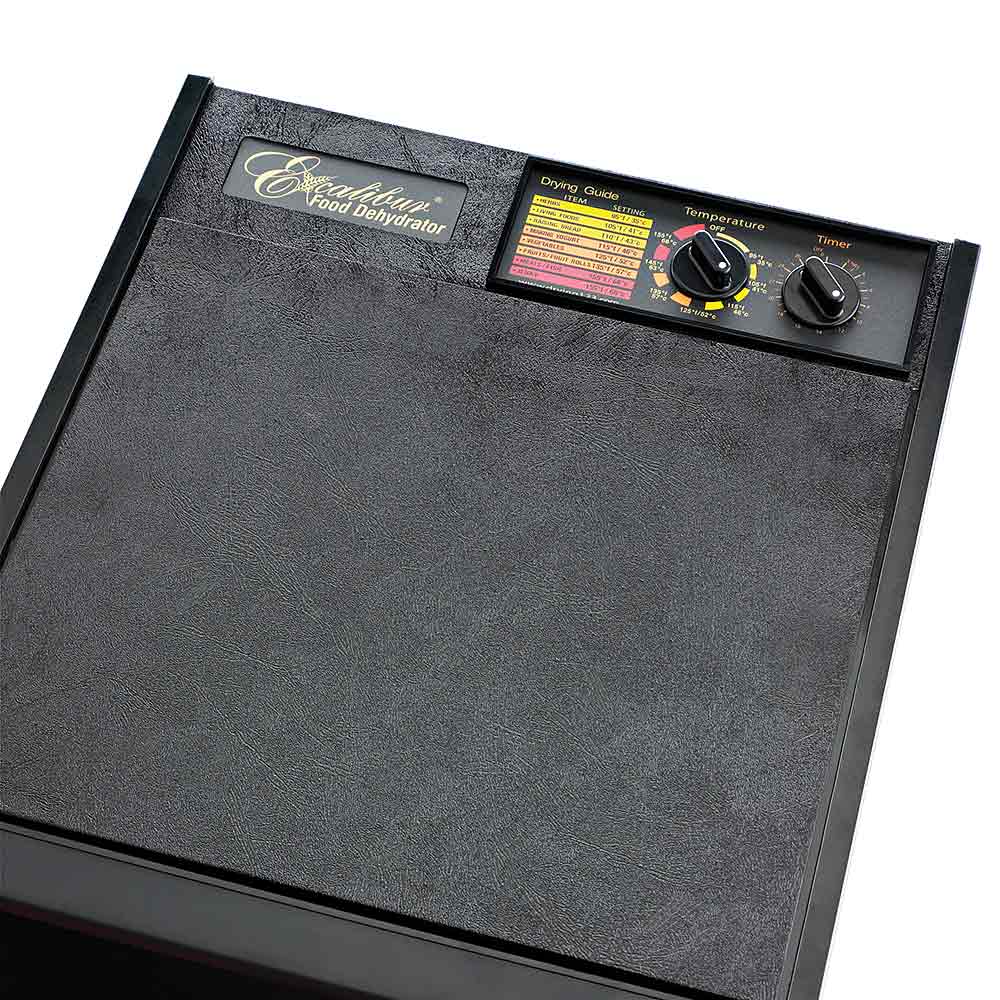 Excalibur-Doergeraet_EX4926B-04 Excalibur Dörrgerät 9 Einschübe, Analog, 26 Stunden Timer, schwarze Tür