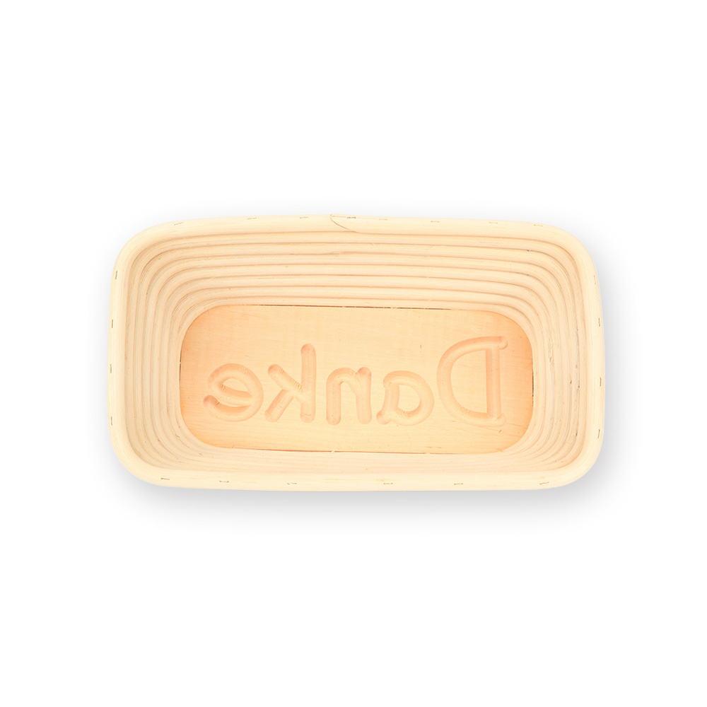 Peddigrohrkorb Danke eckig 075kg