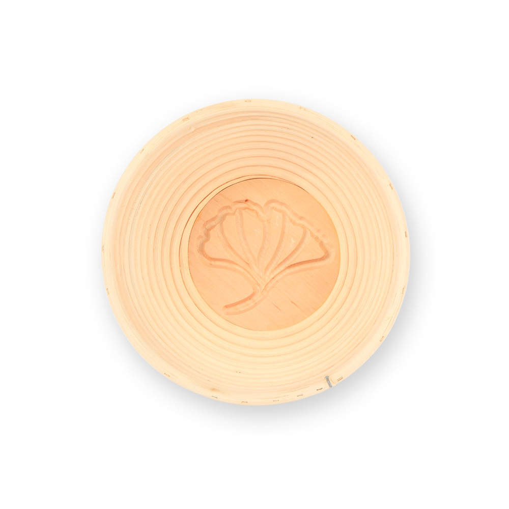 Peddigrohrkorb Ginkgo rund 075kg