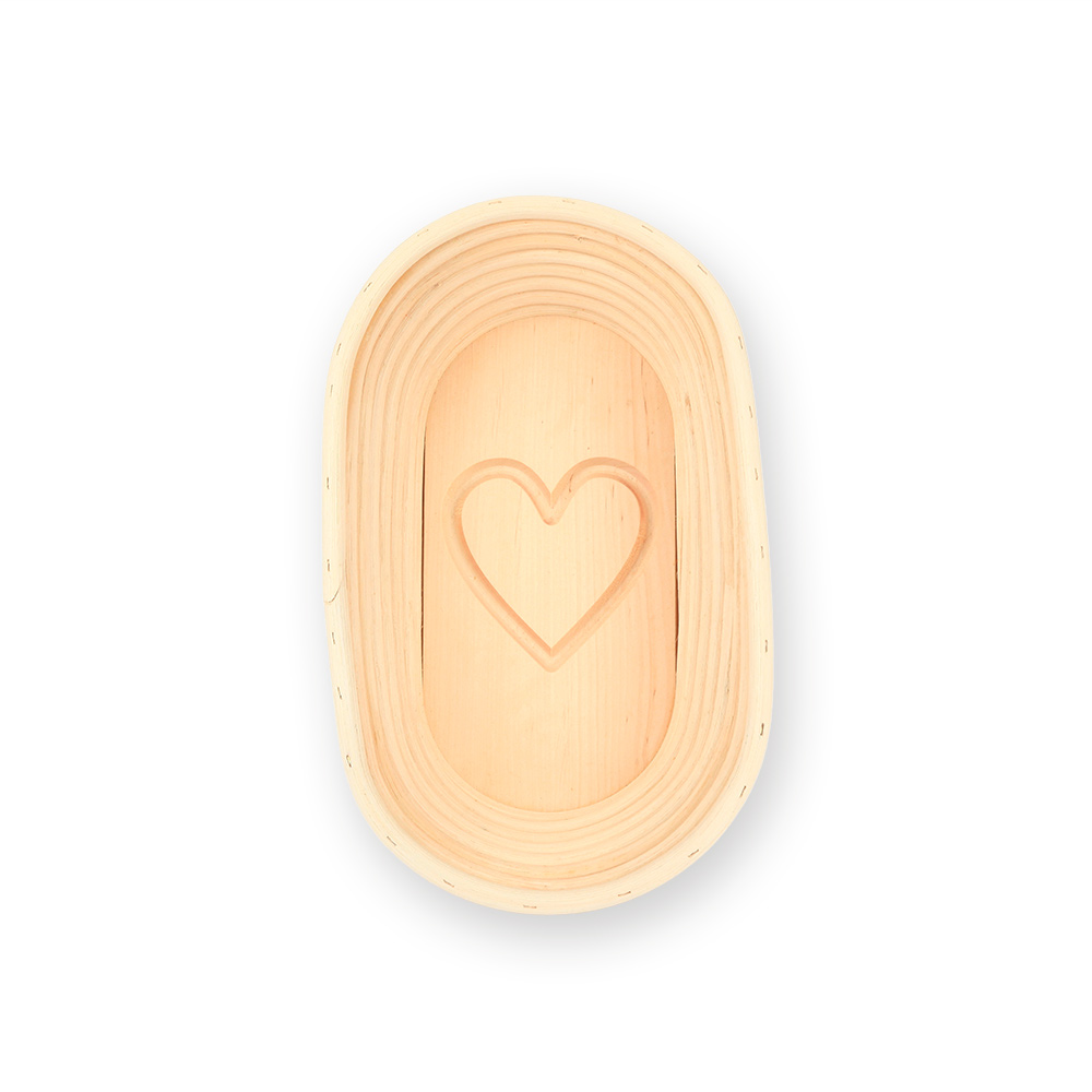 Peddigrohrkorb Herz oval 1kg