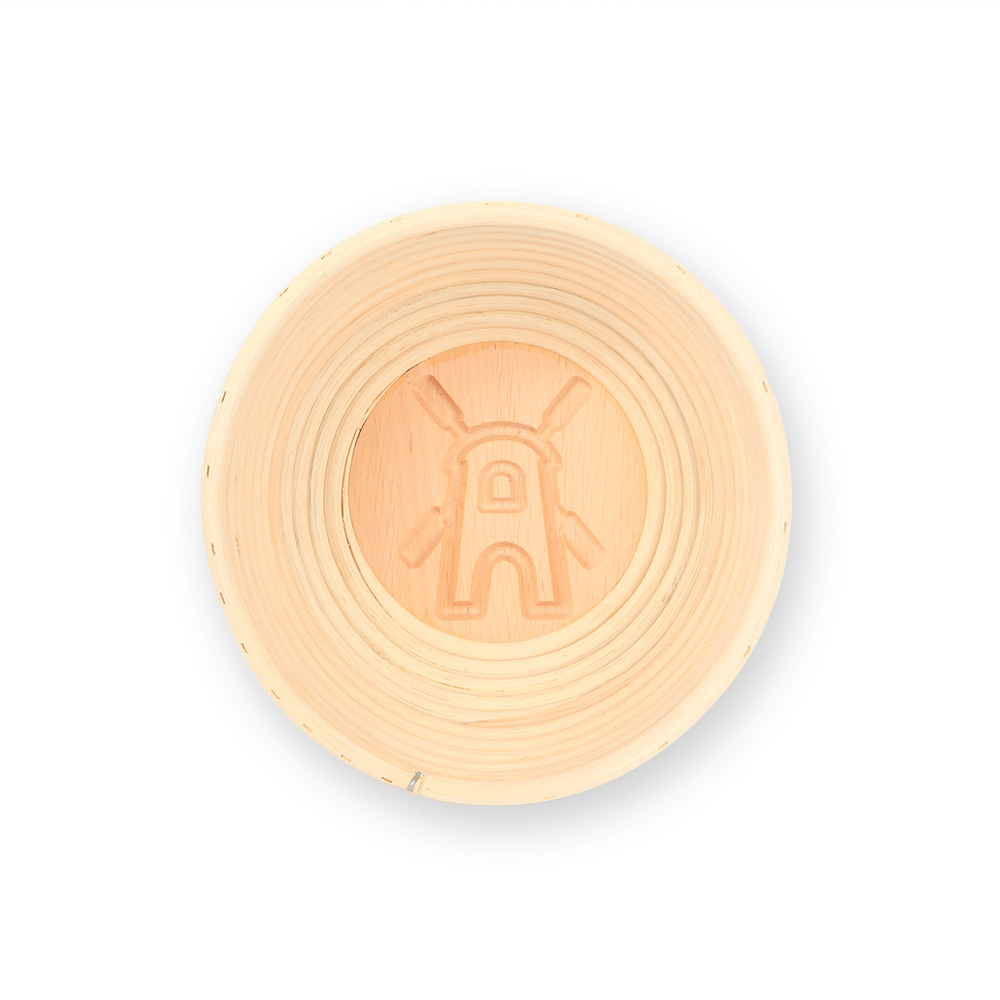 Peddigrohrkorb Muehle rund 075kg