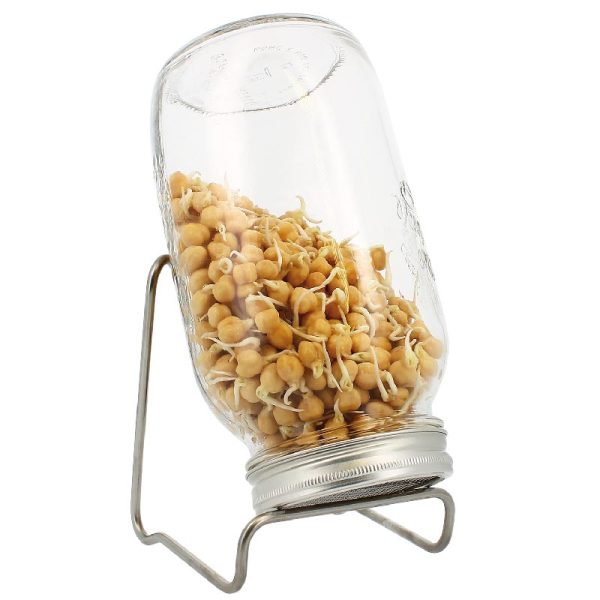Eschenfelder 1er-Sprossen-Set mit 1500 ml Glas, Edelstahl